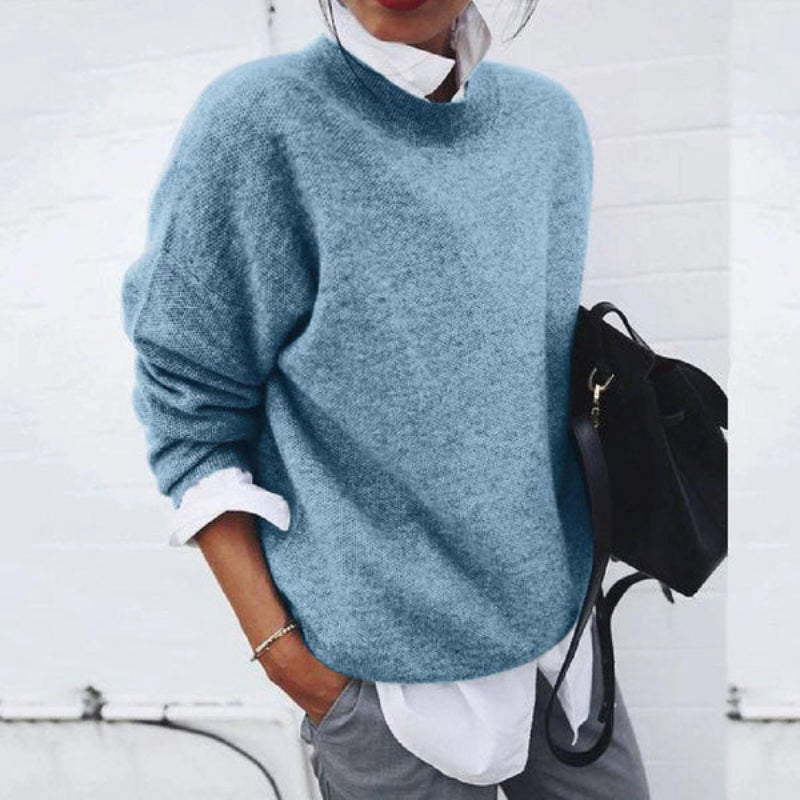 Gwendolen - Casual Knitted Cashmere Sweater for Women | Ideal for Autumn