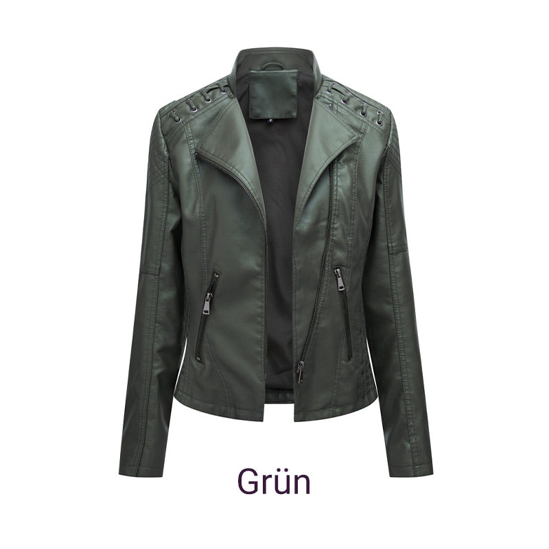 Cleo™ - Washed lambskin jacket