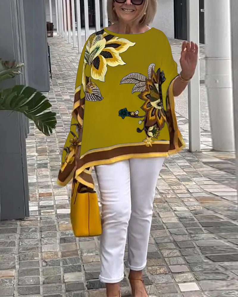 Rheala™ - Casual blouse met print