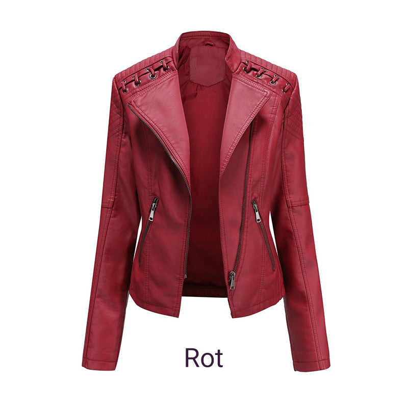 Cleo™ - Washed lambskin jacket