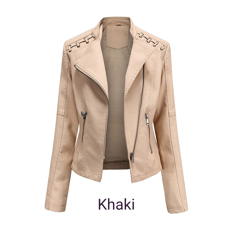 Cleo™ - Washed lambskin jacket