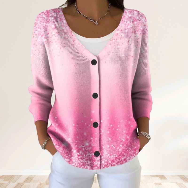 Eliavelle - Soft Winter Sweater with Elegant V-Neck