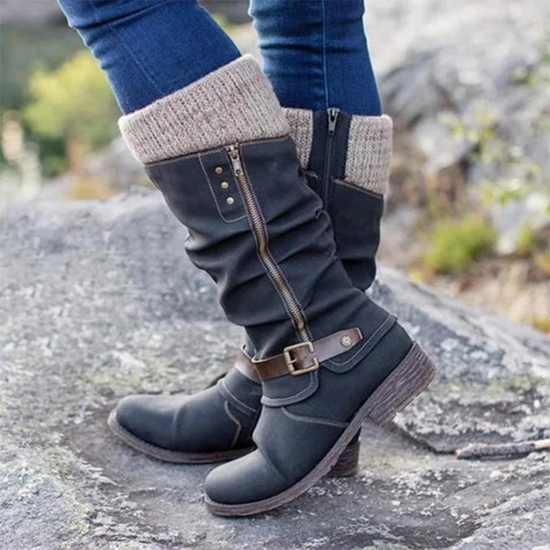 Eithne - Casual Knee High Winter Snow Boots for Women | Great for Winter