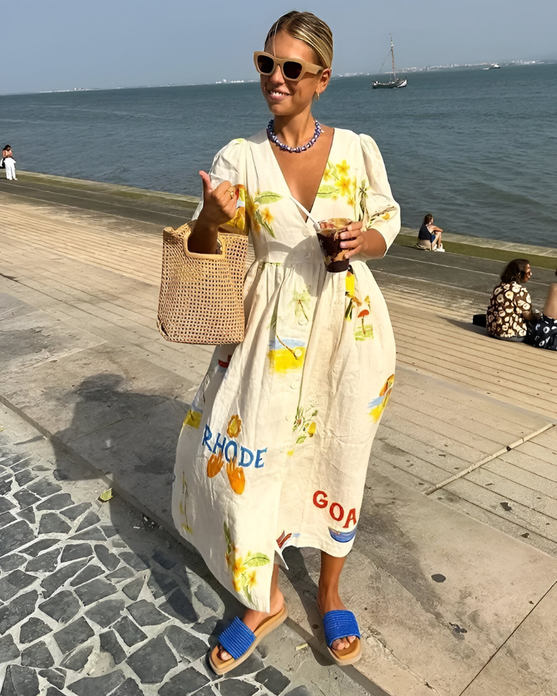 Sybilla™ - Printed Midi Dress