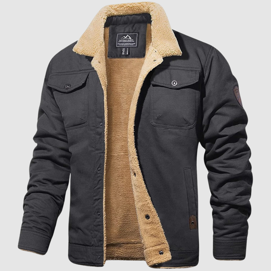 Alan™ - Arctic Edge Thermal Bomber Jacket