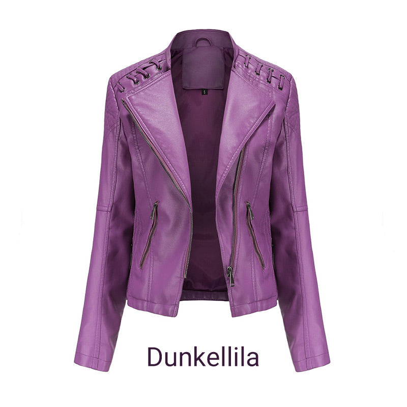 Cleo™ - Washed lambskin jacket