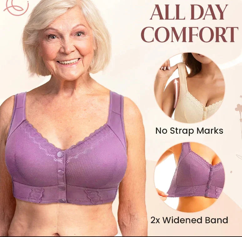 Jetje - Breathable Bra with Front Closure
