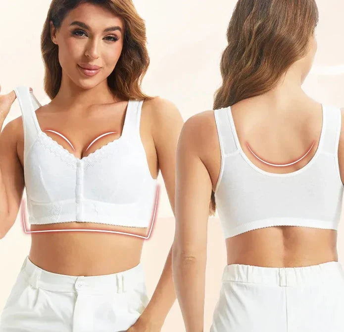 Jetje - Breathable Bra with Front Closure