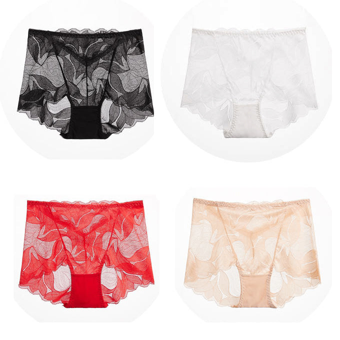 Emina - Package of handmade silk lace underwear for women