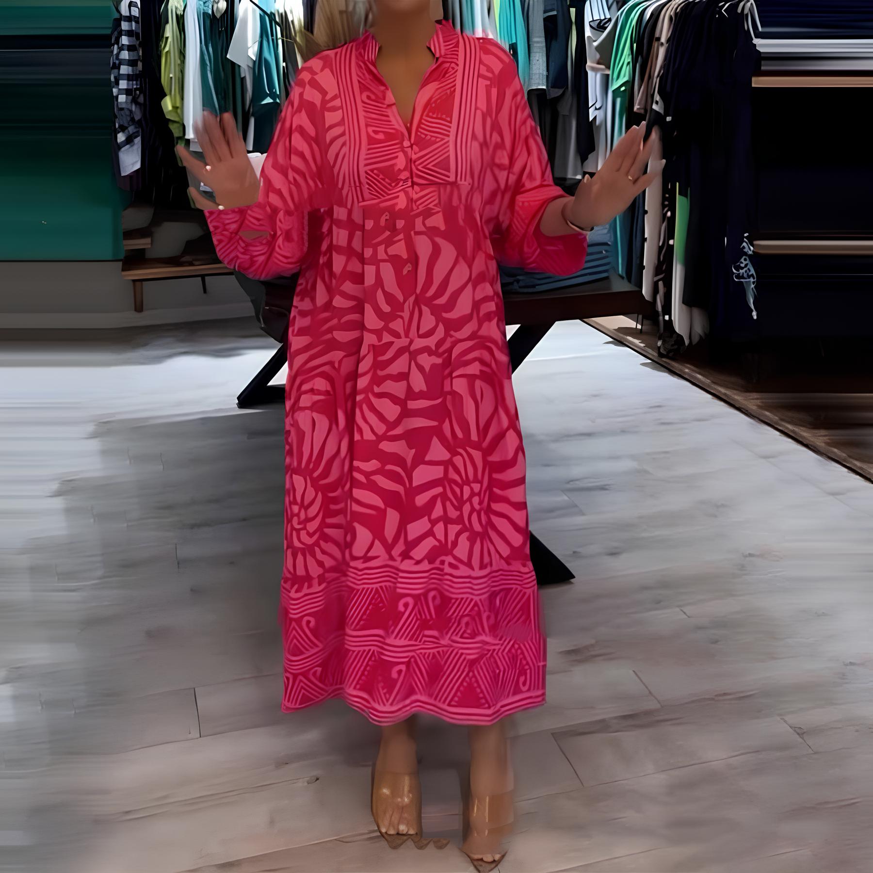 Inga™ - Colorful and Airy Maxi Dress