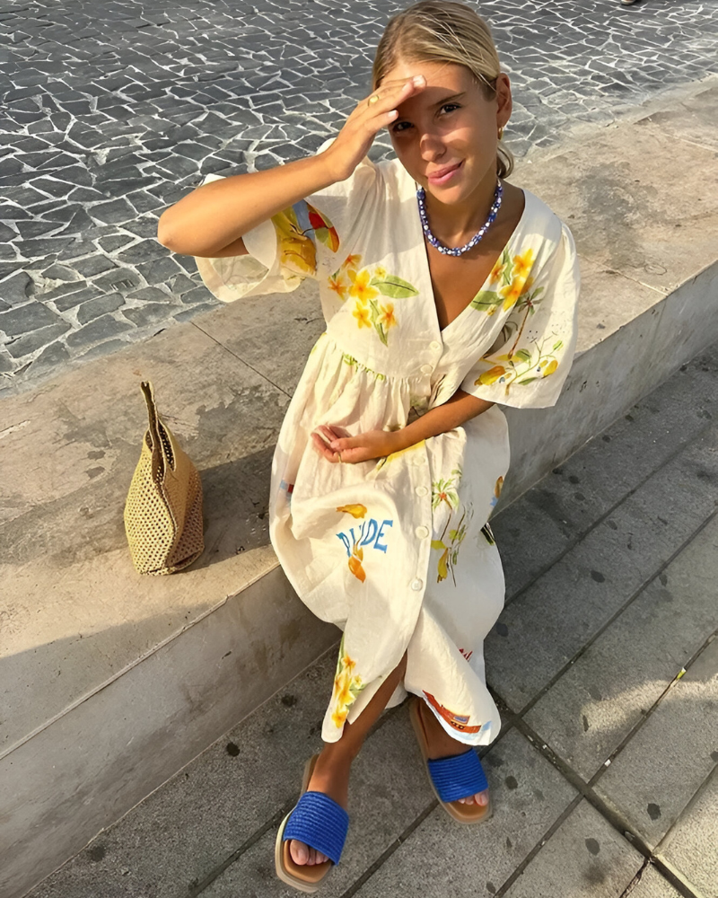 Sybilla™ - Printed Midi Dress