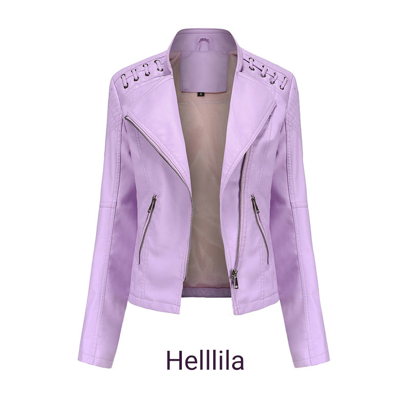 Cleo™ - Washed lambskin jacket