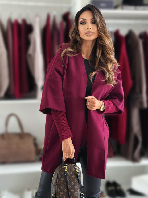 Quelirra - Elegant Hooded Jacket for Autumn and Winter