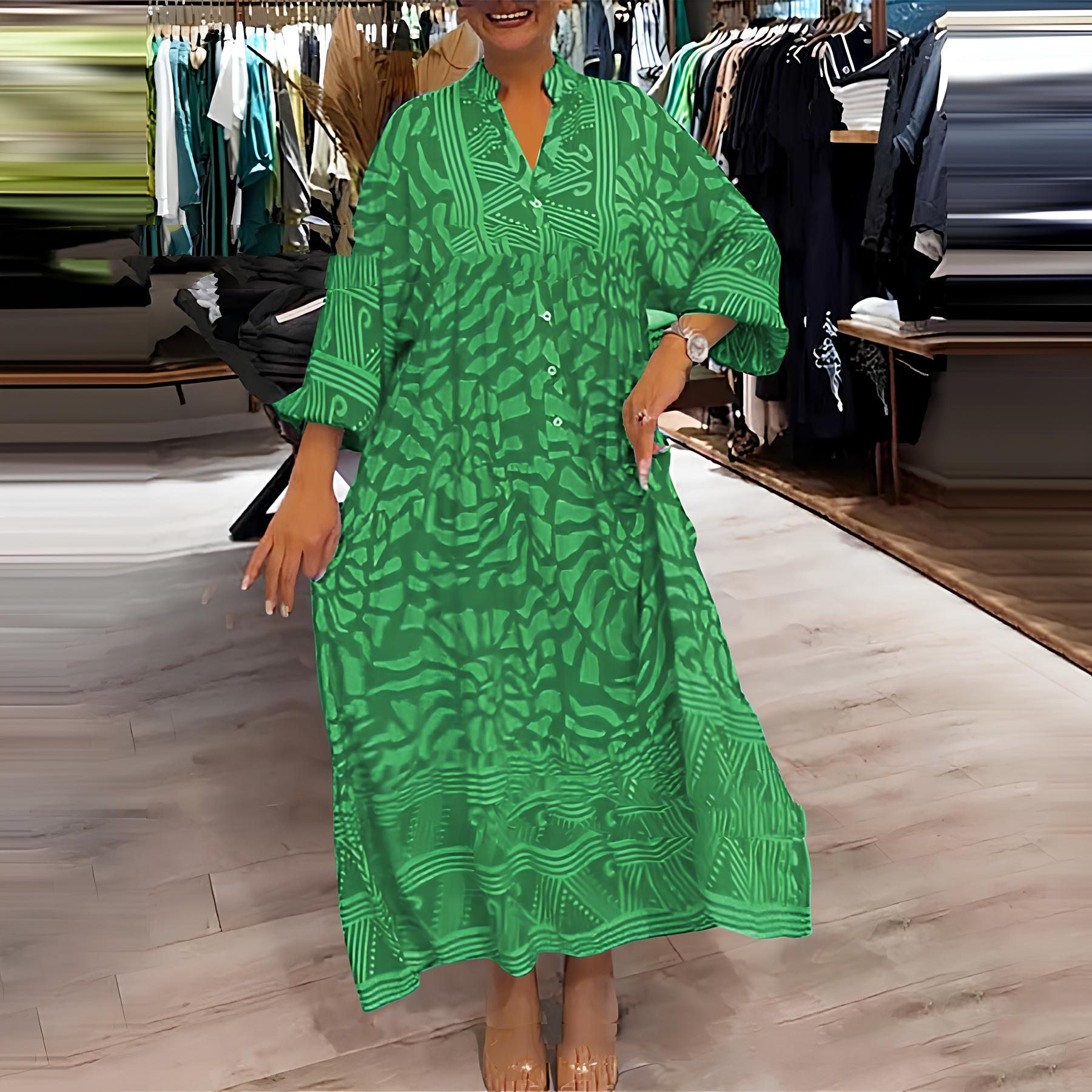 Inga™ - Colorful and Airy Maxi Dress