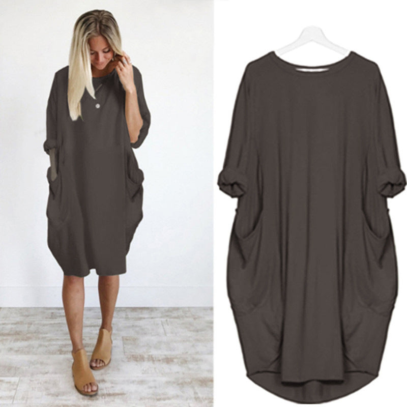 Axelle - Comfortable Dress with Pockets
