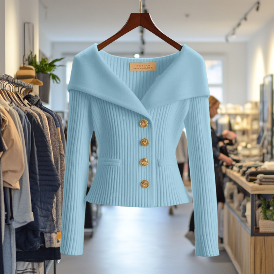 Loreta™ – Luxurious Sweater Jacket
