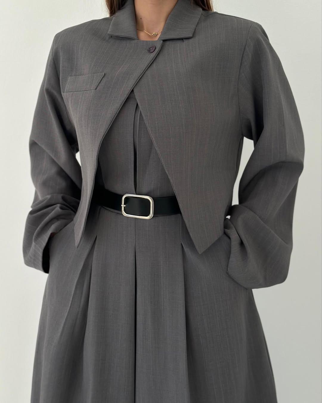 Cyravine - Women's Bustier and Jacket Set in Elegant and Trendy Style