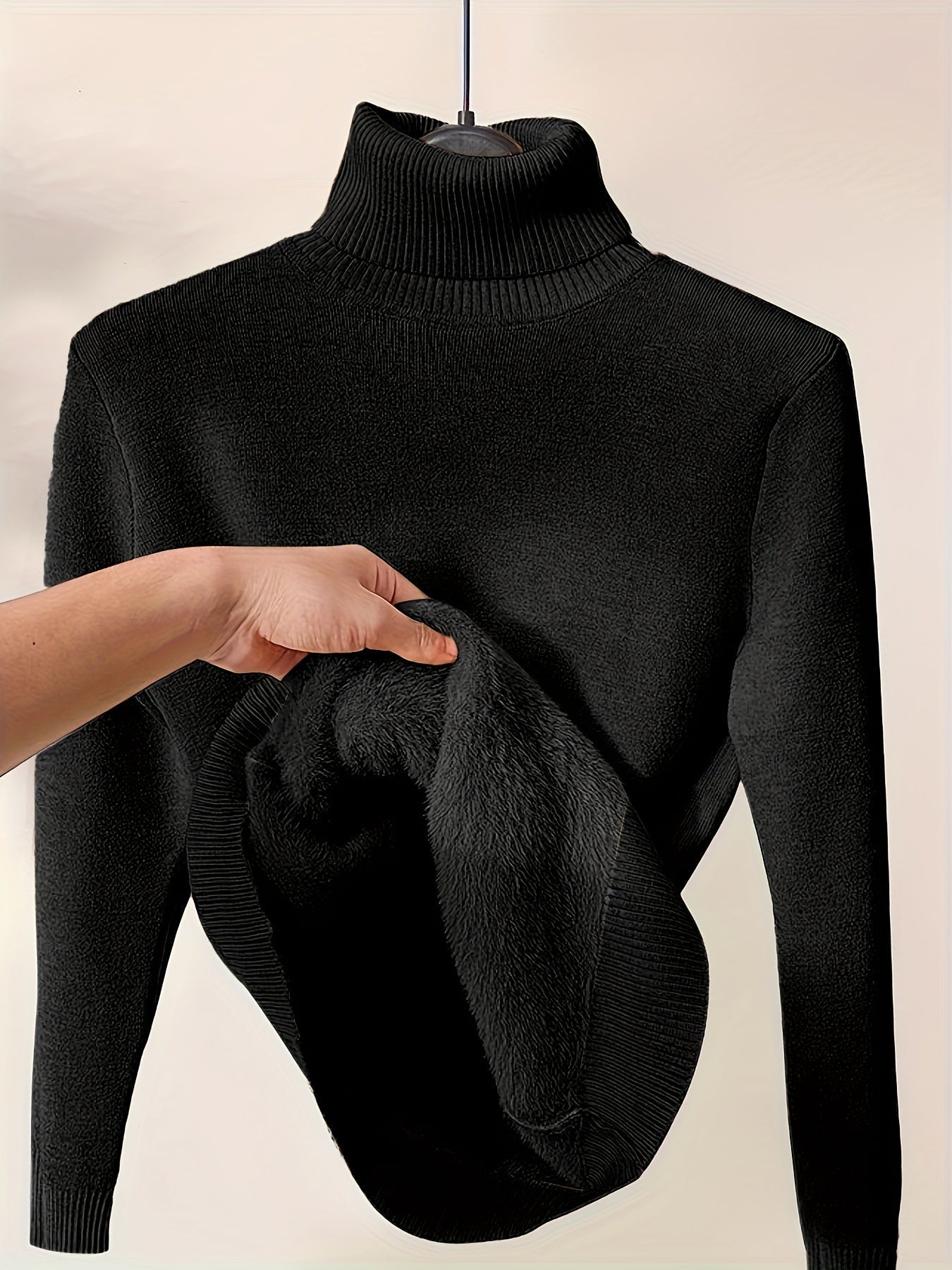 Pravinae - Unisex Thermal Roll Neck