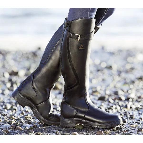 Averlina - Waterproof Leather Riding Boots