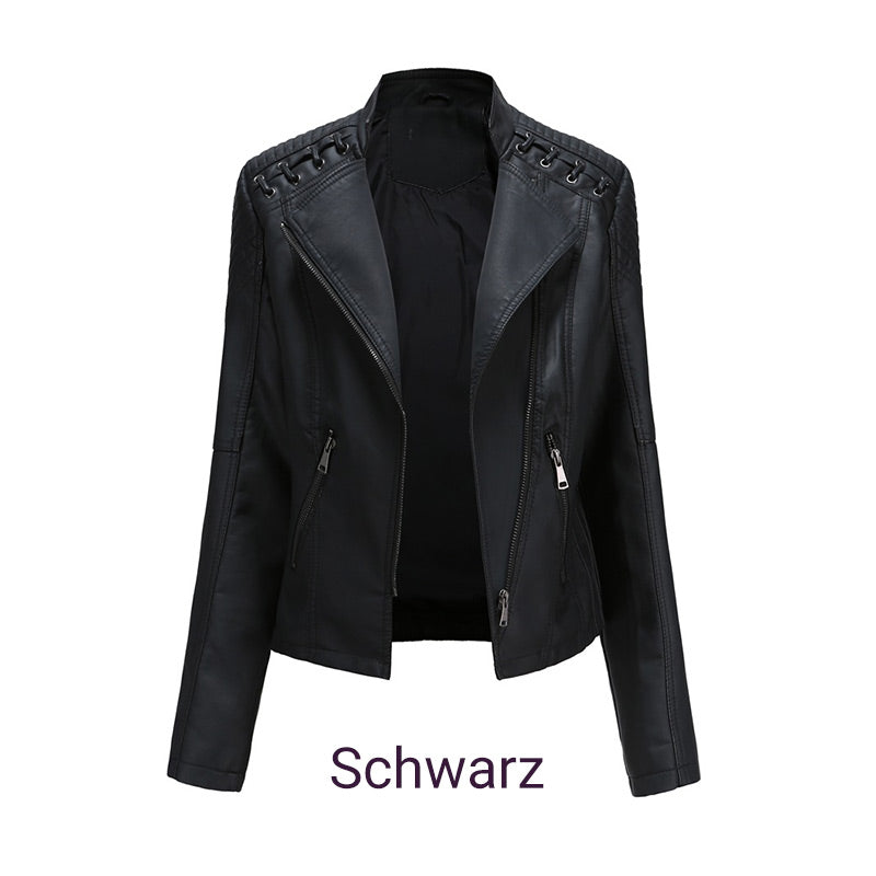 Cleo™ - Washed lambskin jacket