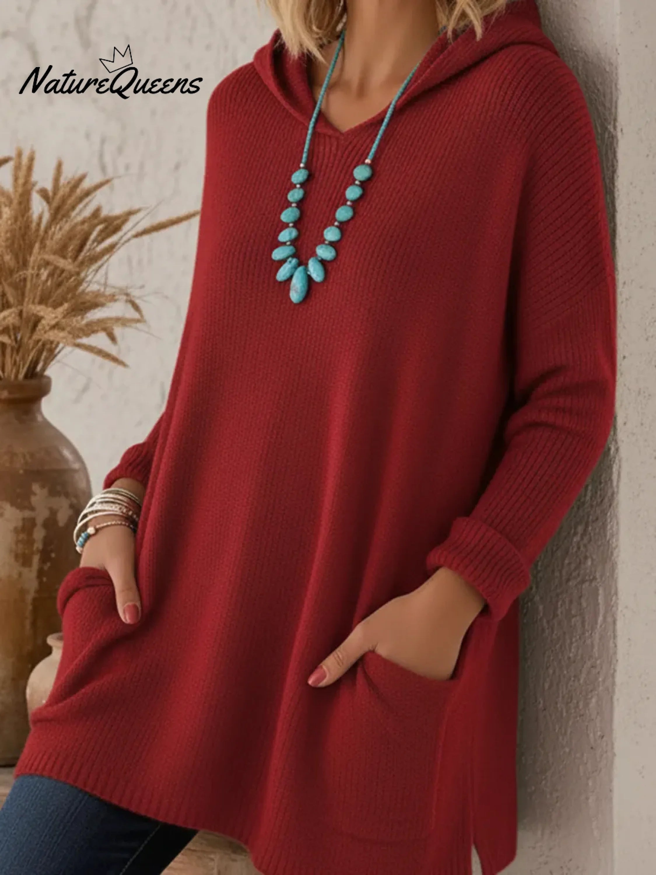 Fioranelle - Soft Hoodie Jumper with Pockets