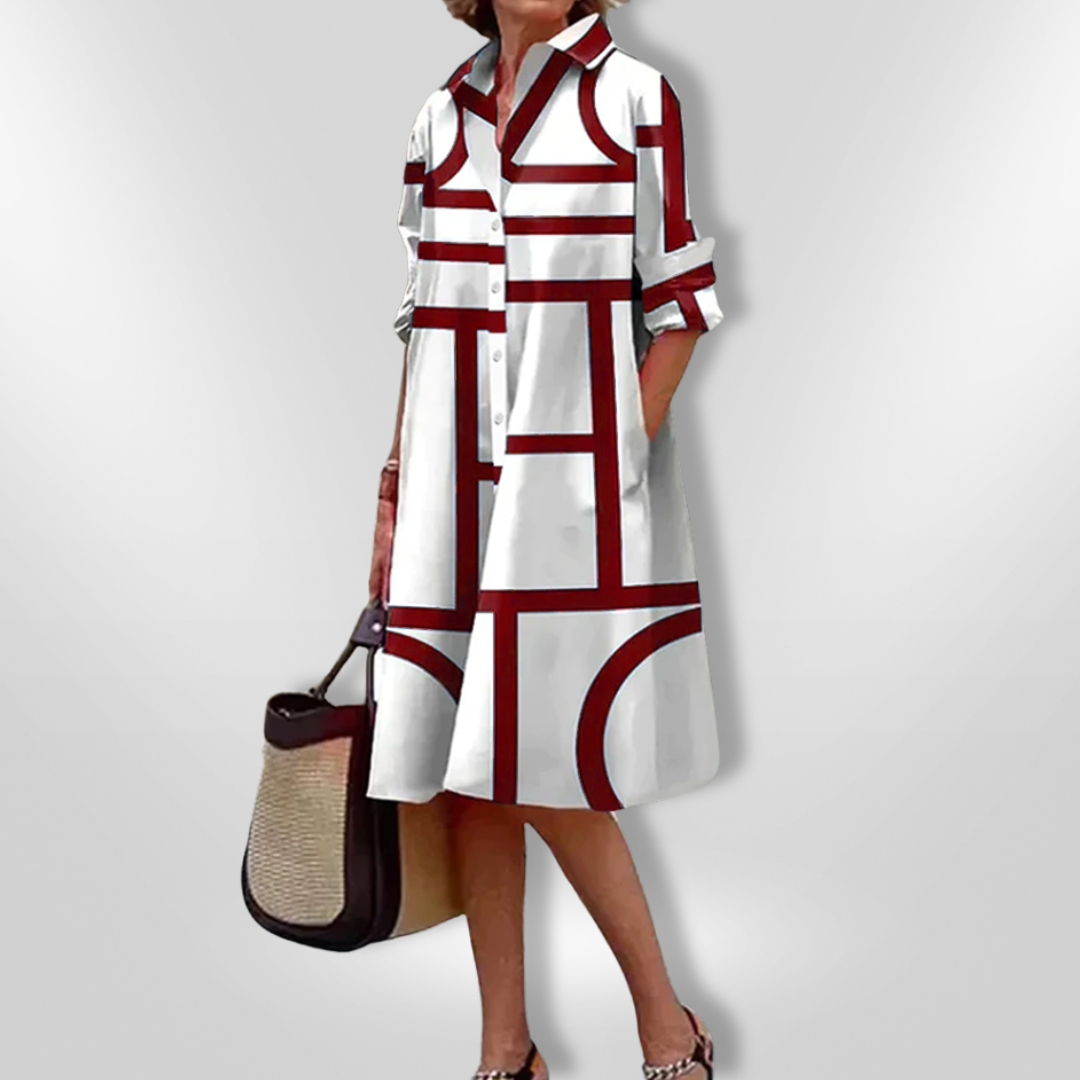 Elya - Elegant Dress with Pockets