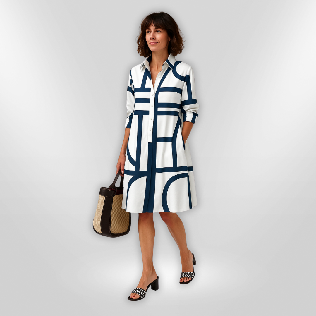 Elya - Elegant Dress with Pockets