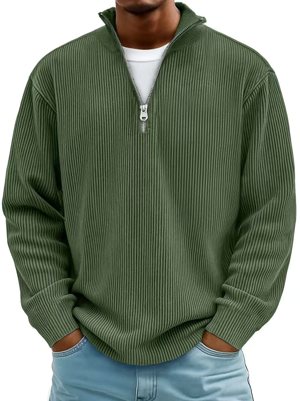 Julian - Trendy and Stylish Half-Zip Jumper for Men