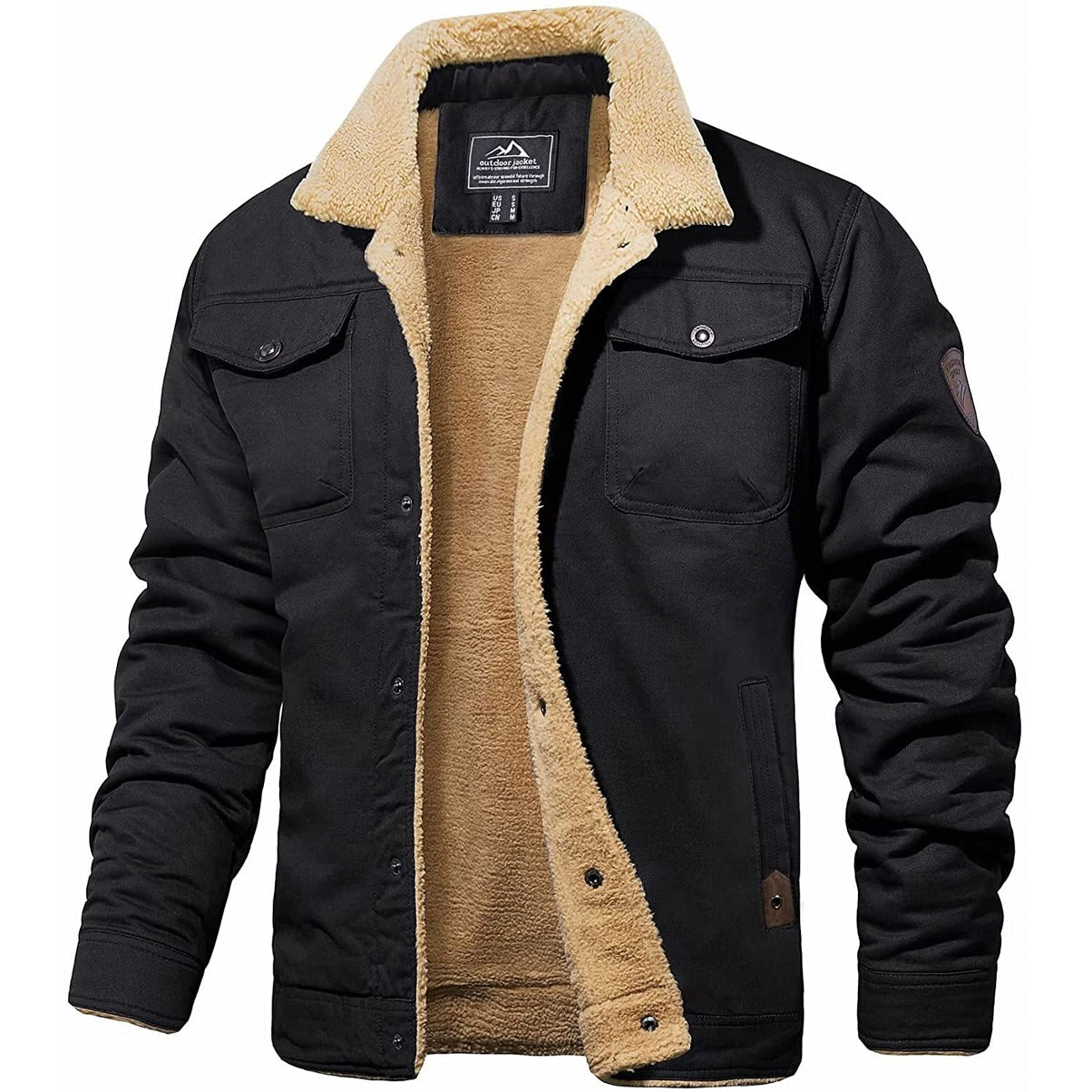 Alan™ - Arctic Edge Thermal Bomber Jacket