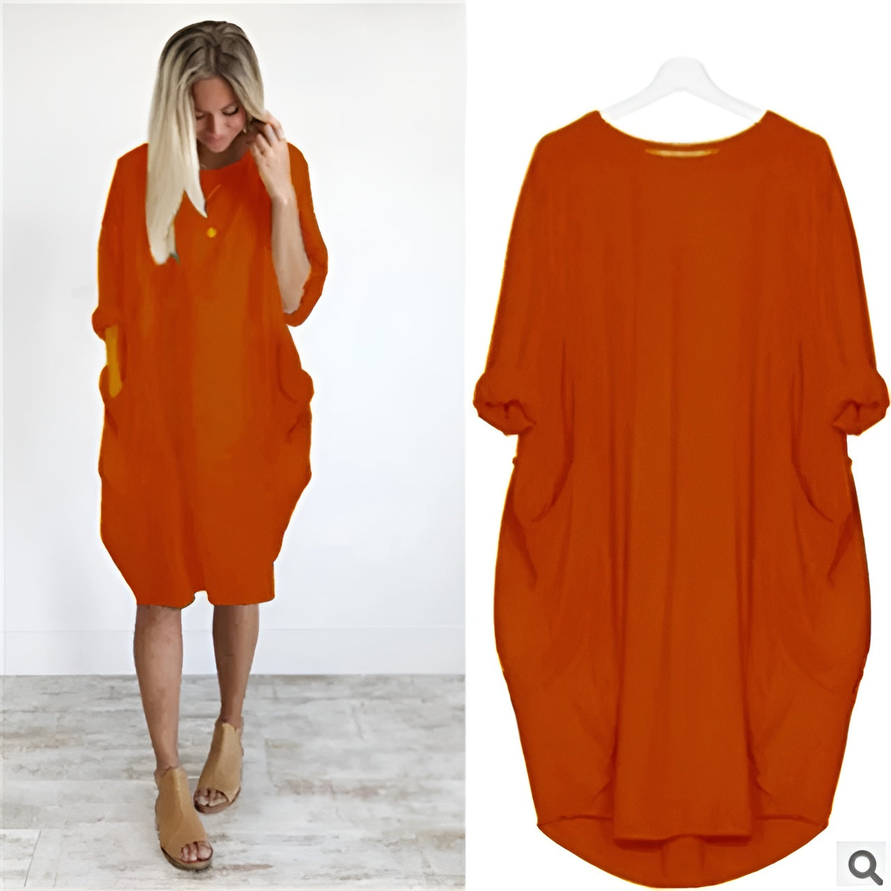 Axelle - Comfortable Dress with Pockets