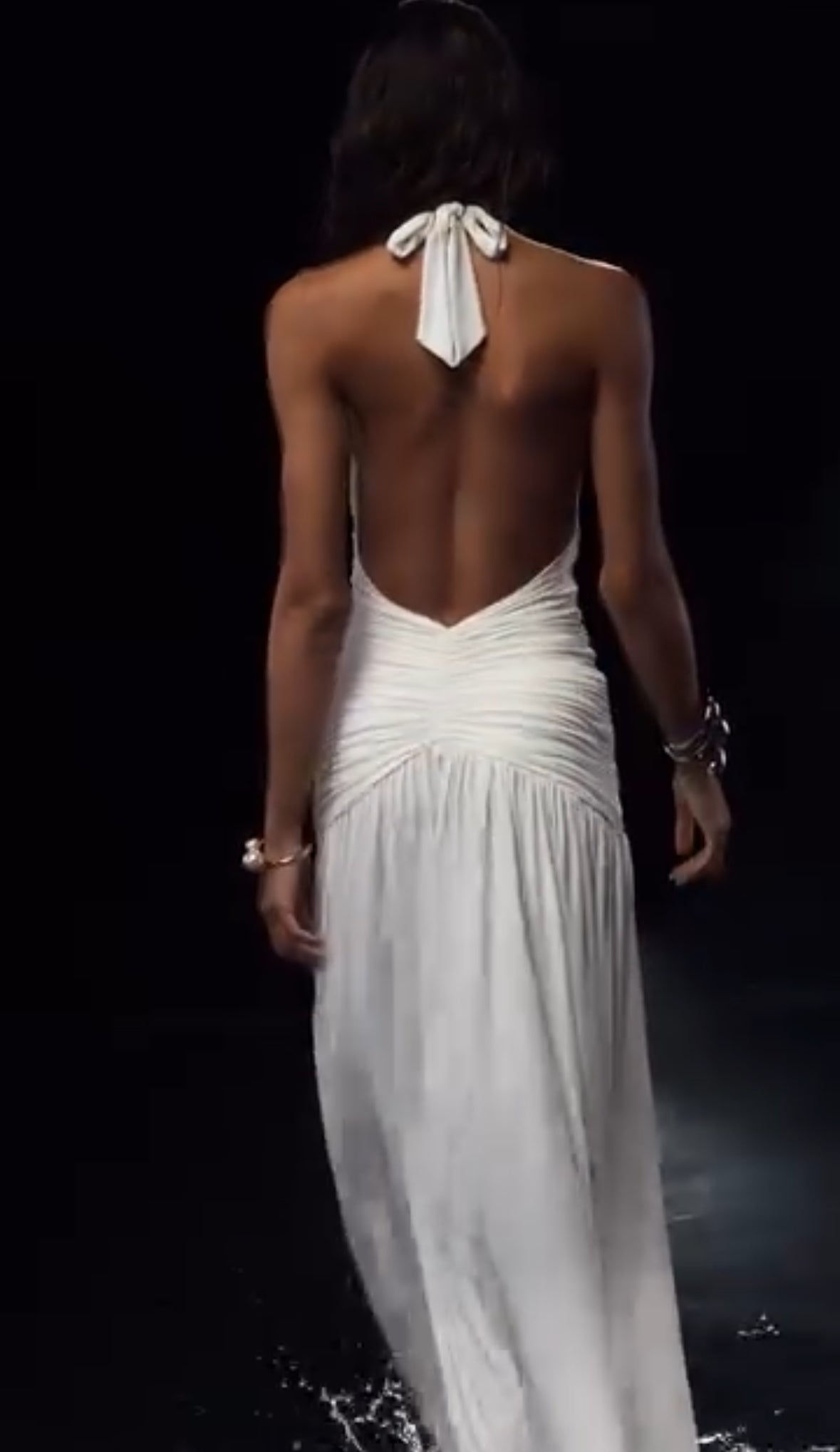 Julissa - Bare Back Maxi Dress - Elegant seduction at every step