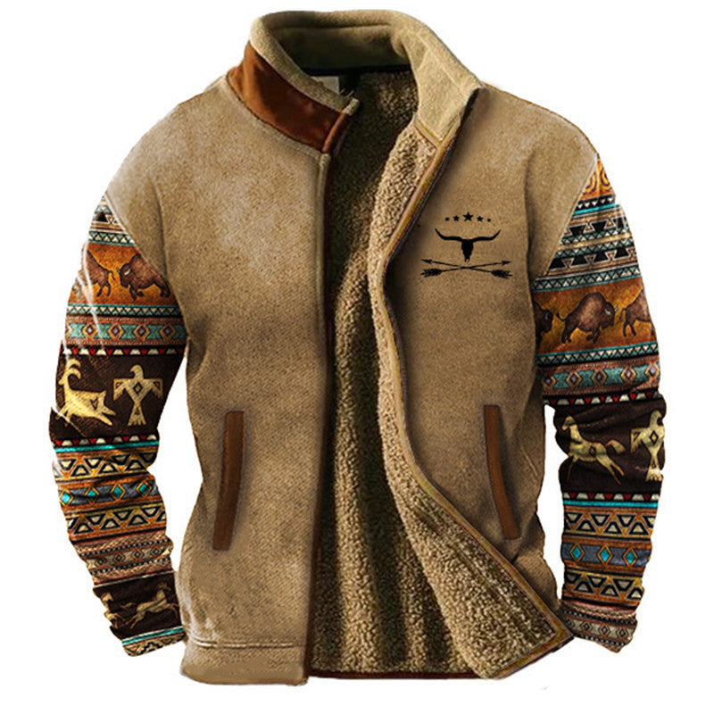 Pascal™ - Elegant fleece jacket with thermal lining for men