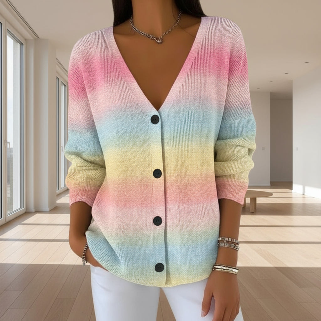 Eliavelle - Soft Winter Sweater with Elegant V-Neck