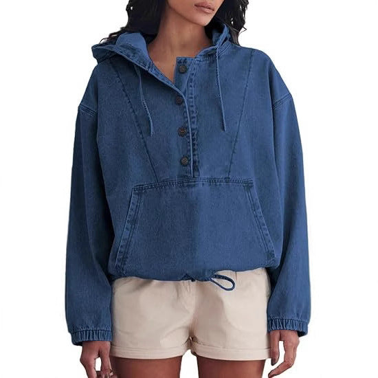 Quelinae - Lightweight Hooded Jacket for Women