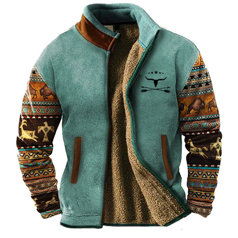 Pascal™ - Elegant fleece jacket with thermal lining for men