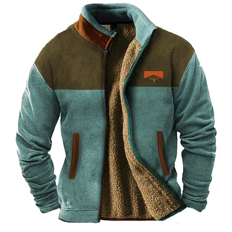 Pascal™ - Elegant fleece jacket with thermal lining for men