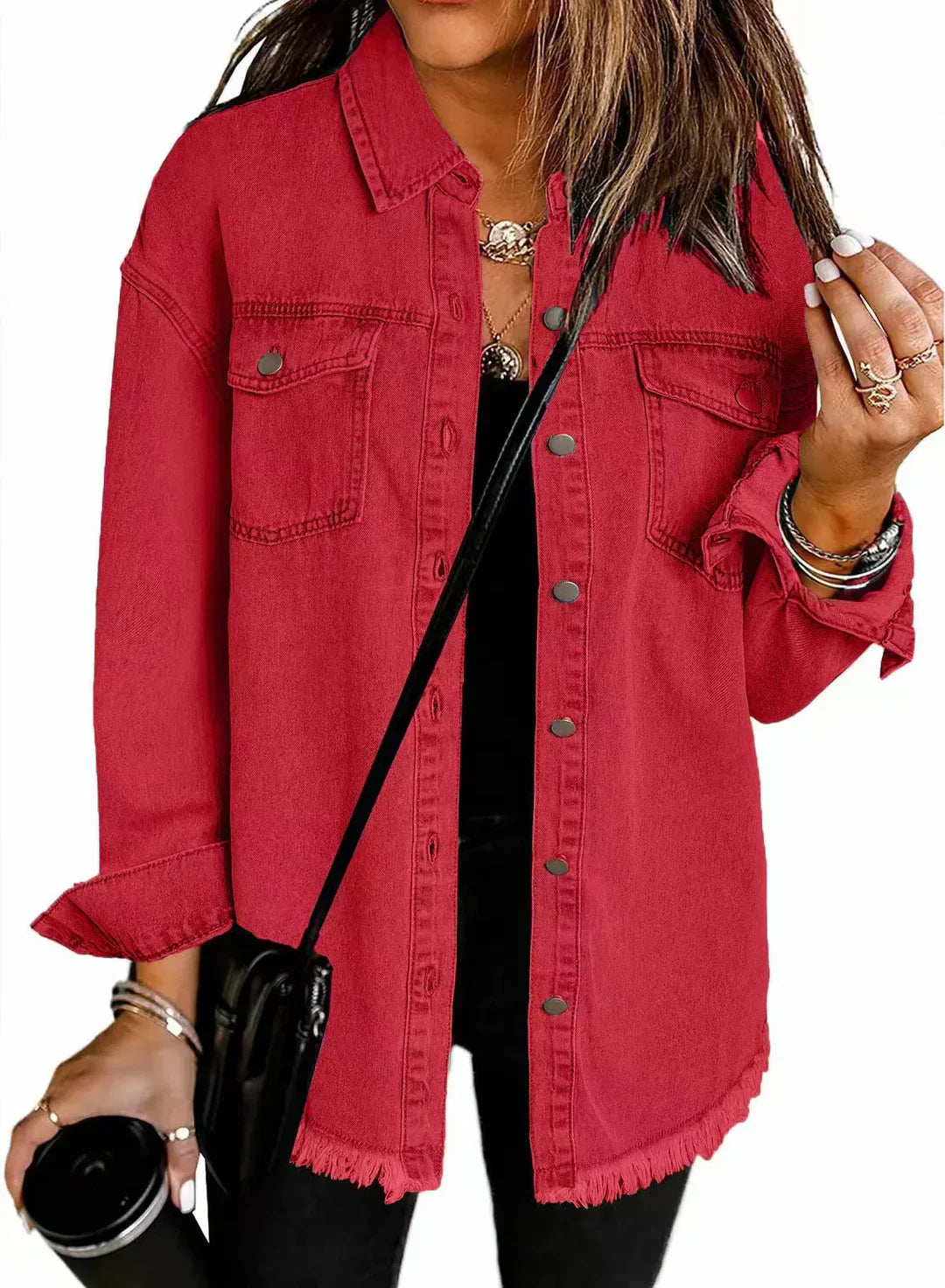 Quenira - Casual denim jacket with timeless style