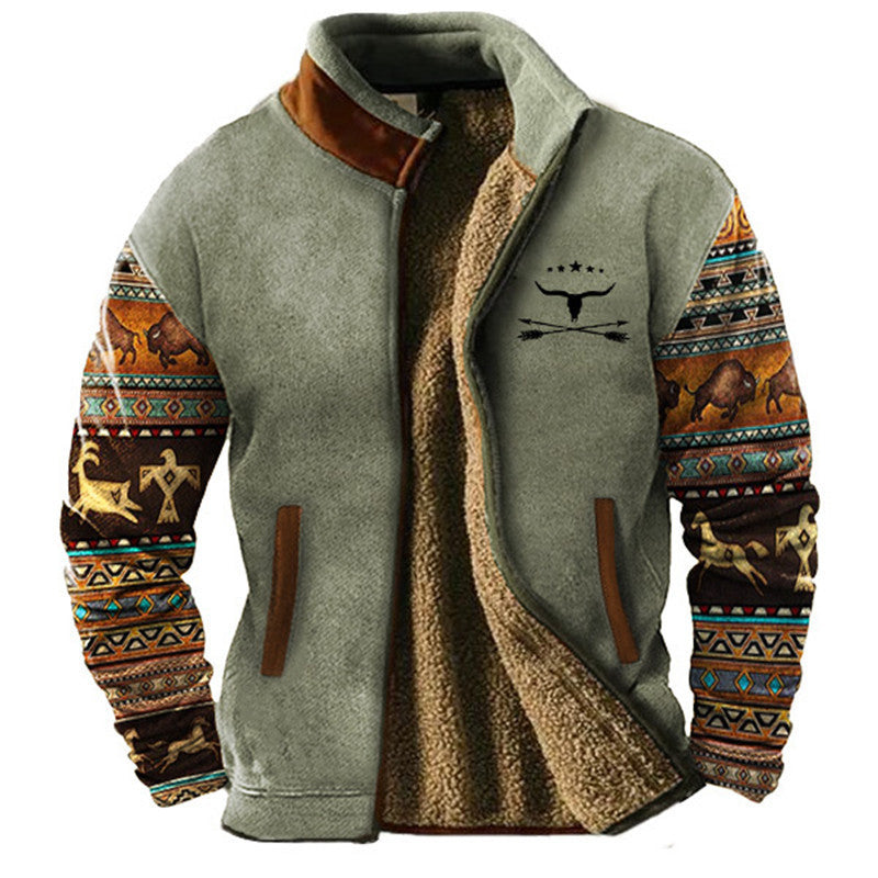 Pascal™ - Elegant fleece jacket with thermal lining for men