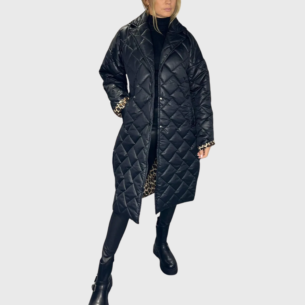 Alissara™ - Elegant Reversible Quilted Coat