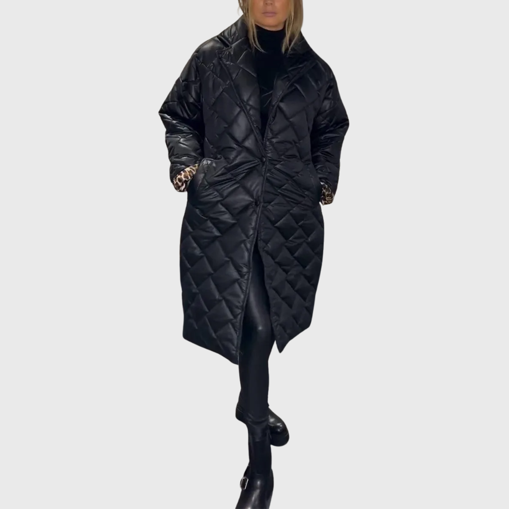 Alissara™ - Elegant Reversible Quilted Coat