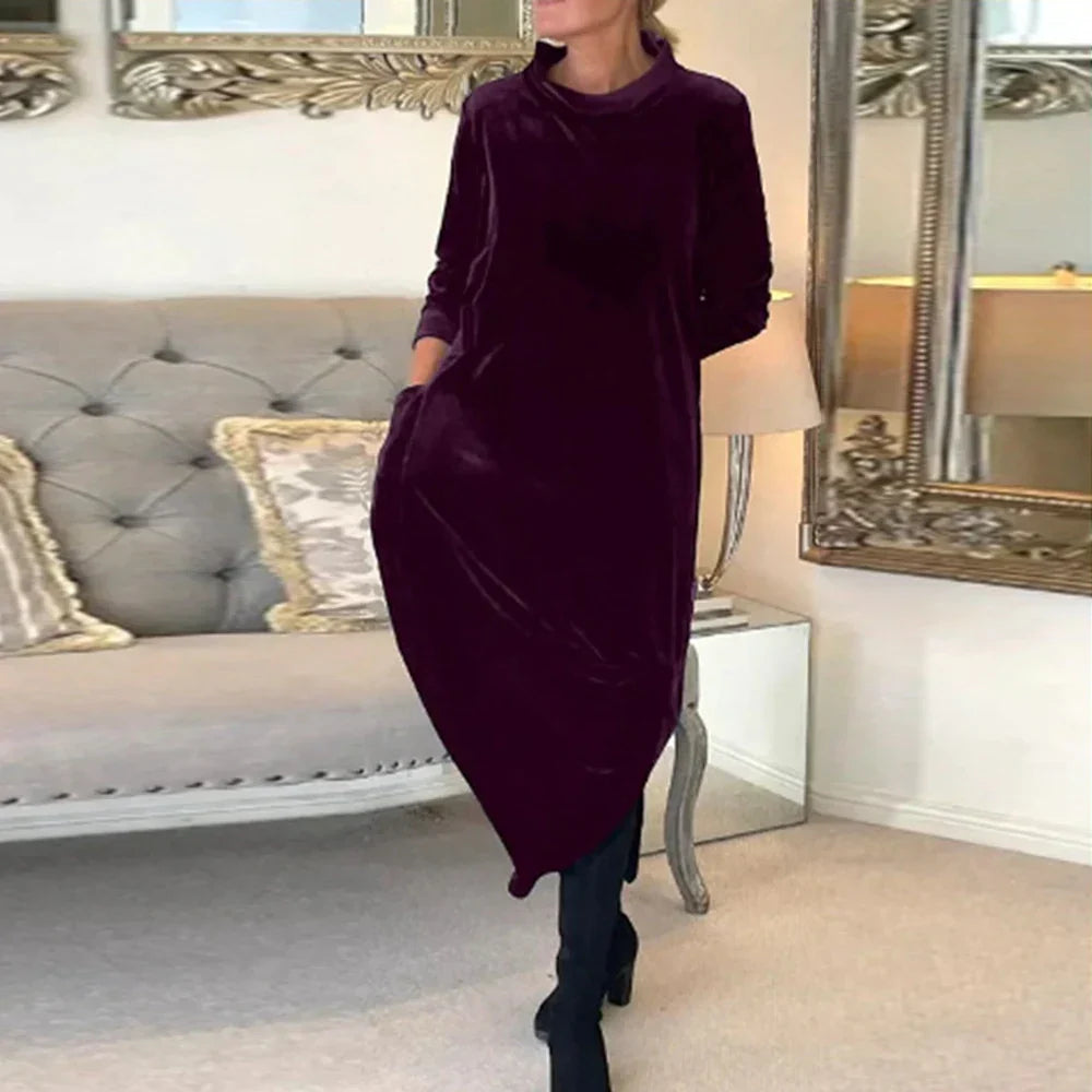 Helarisse - Elegant and Comfortable Dress for Autumn