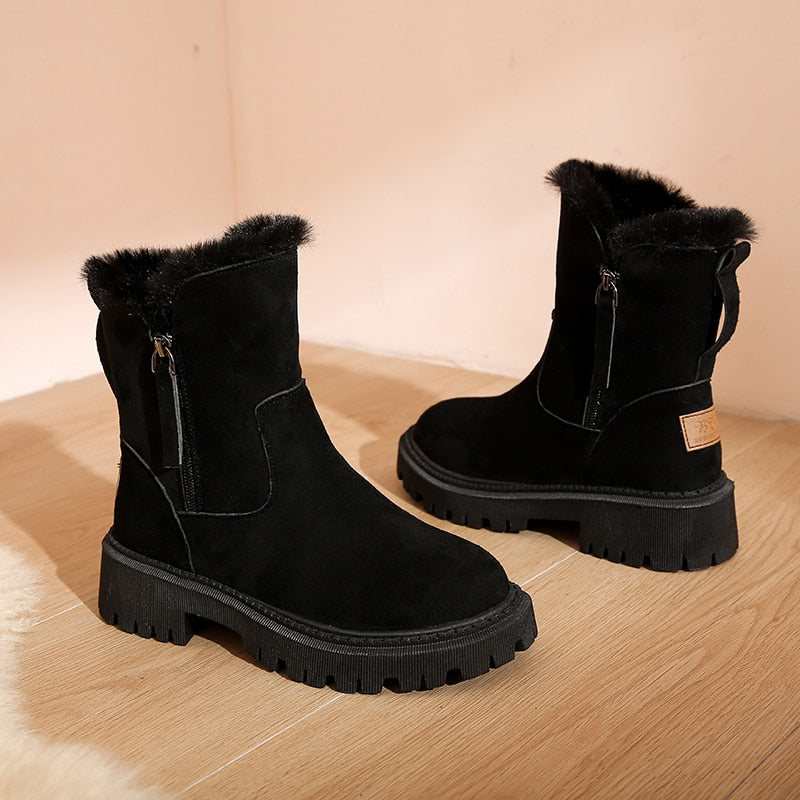 Fionnuala - Winter Boots with Zipper and for Women | Ideal for Winter