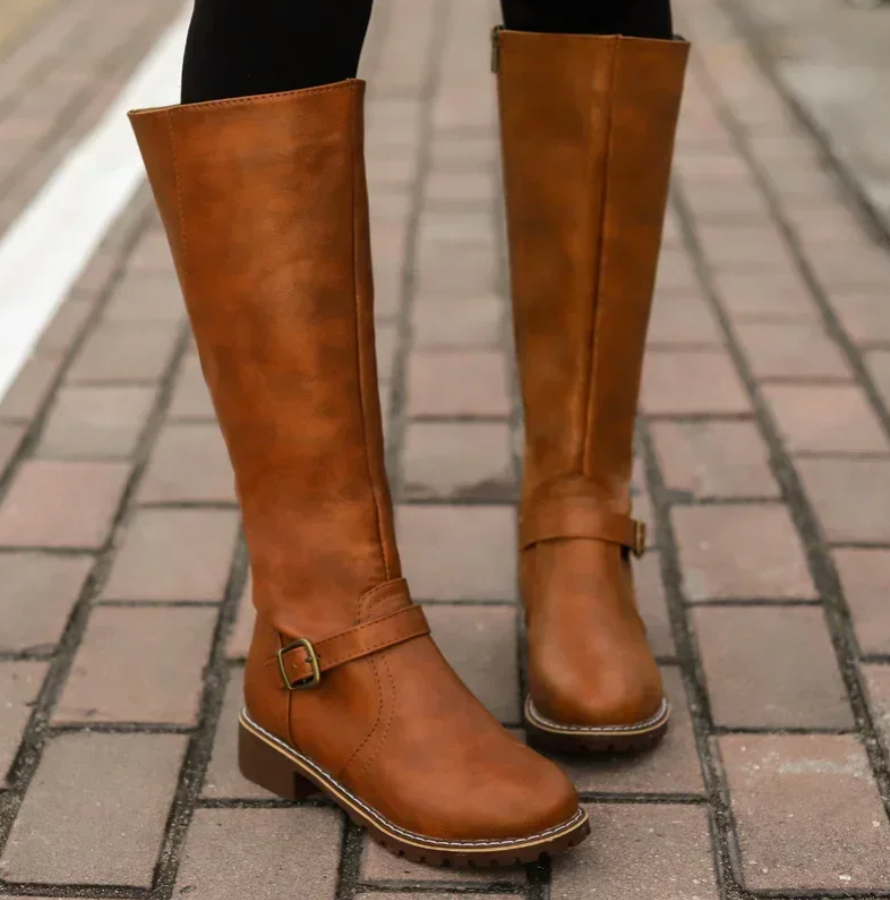Niamh - Casual Knee High Winter Boots for Women | Ideal for Winter & Everyday Wear