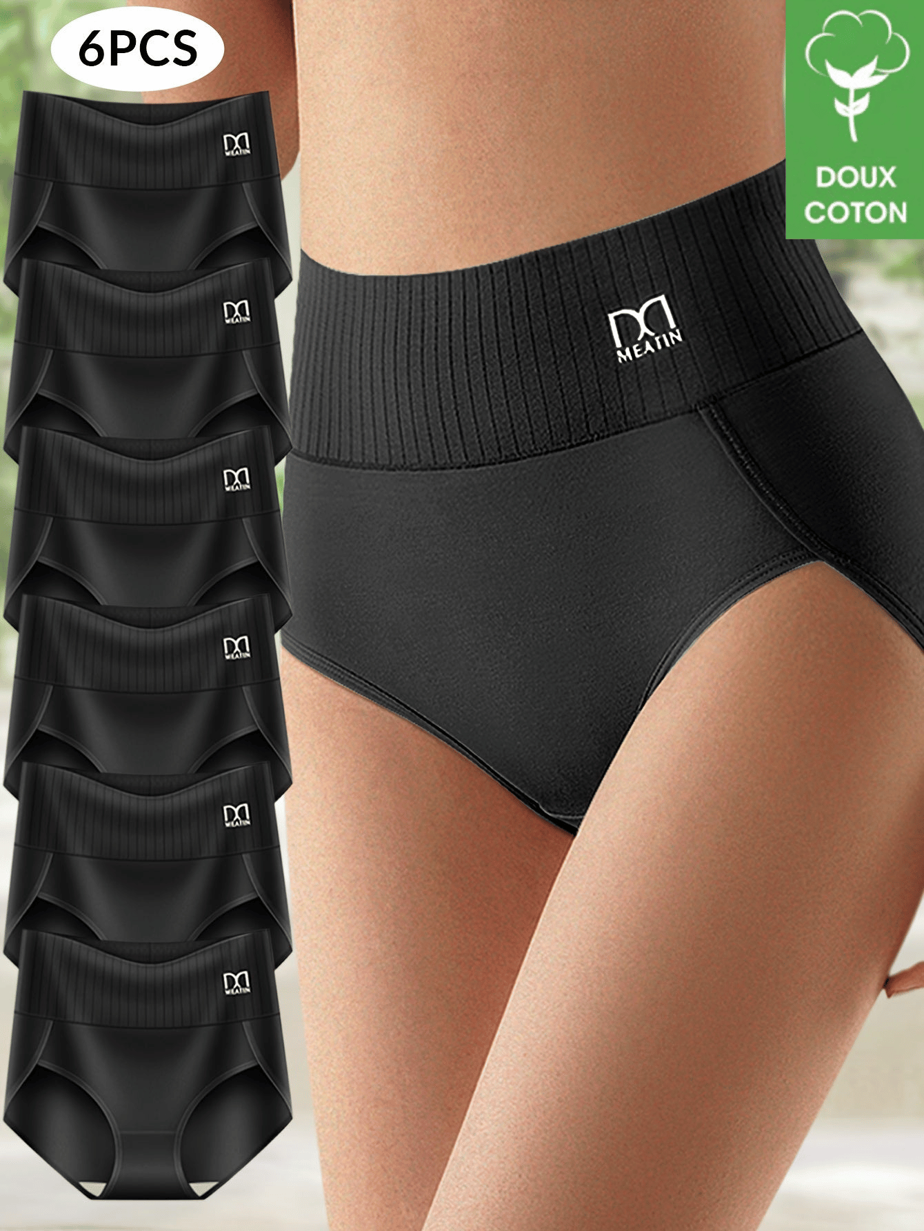 Kenza - Pack of 6 High Waist Shaping Panties