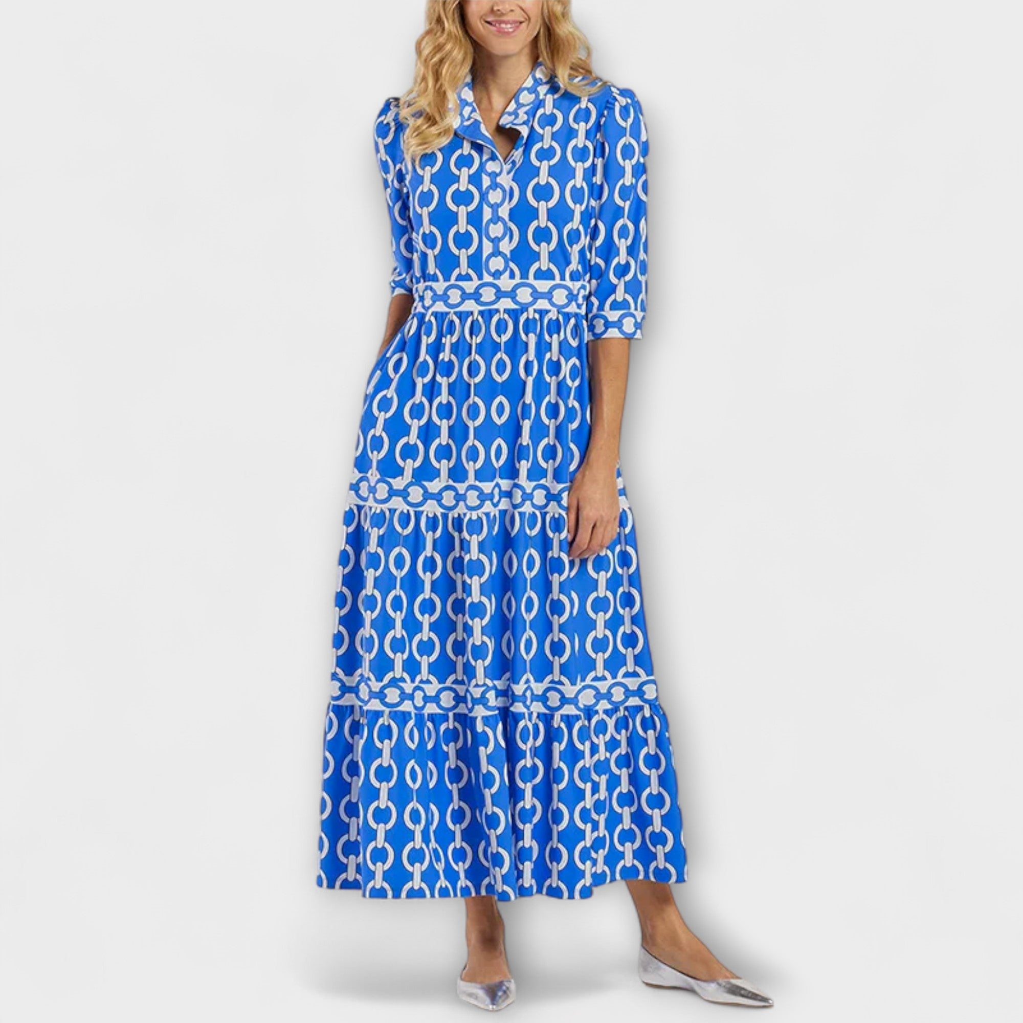 Corinna - Midi dress with chain motif
