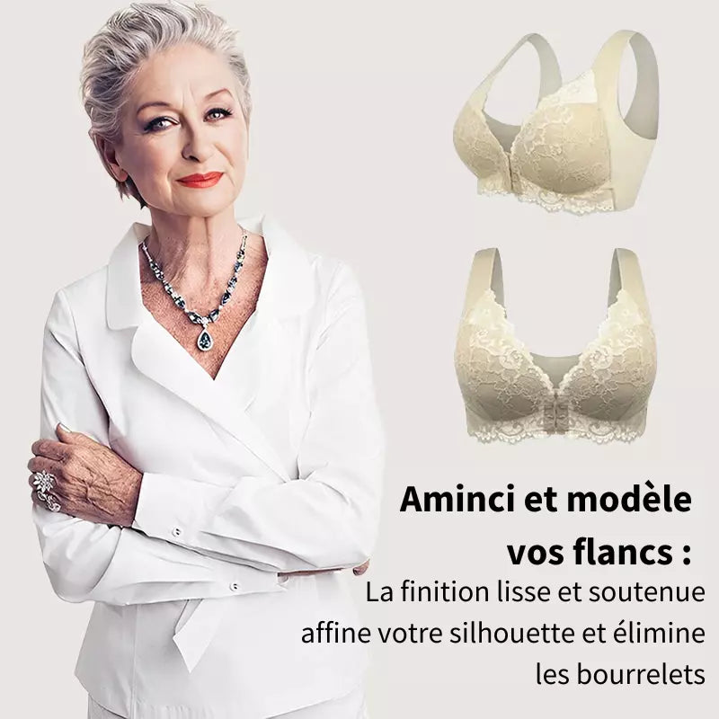 Cira - Wireless bra with front closure (pack of 3)