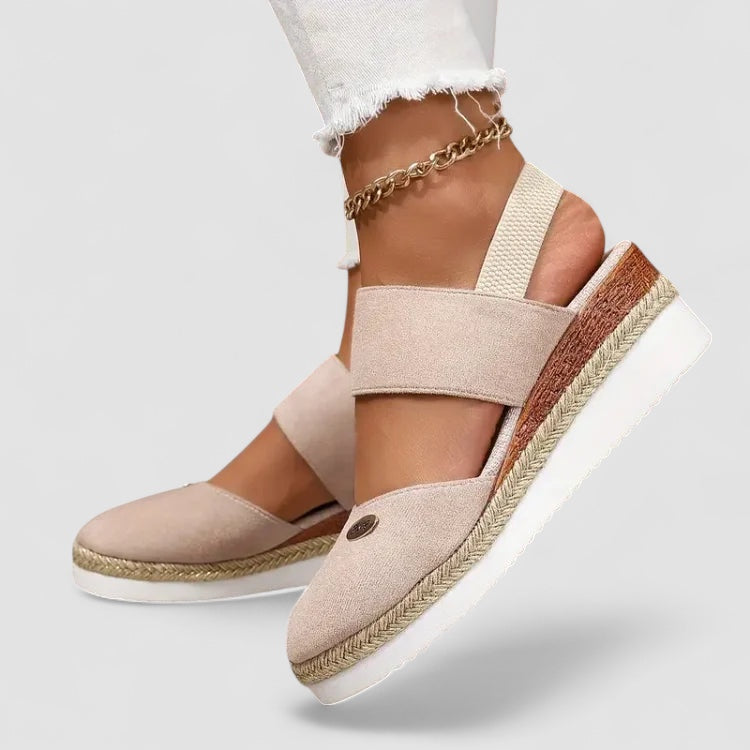 Lioraelle - Orthopaedic Sandals with Platform, Ventilated and Casual