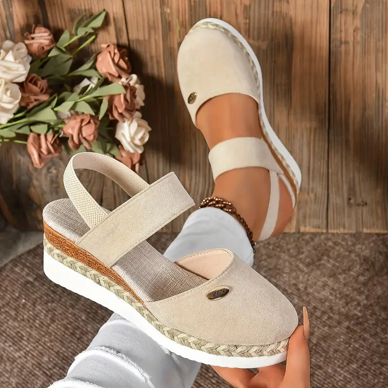 Lioraelle - Orthopaedic Sandals with Platform, Ventilated and Casual