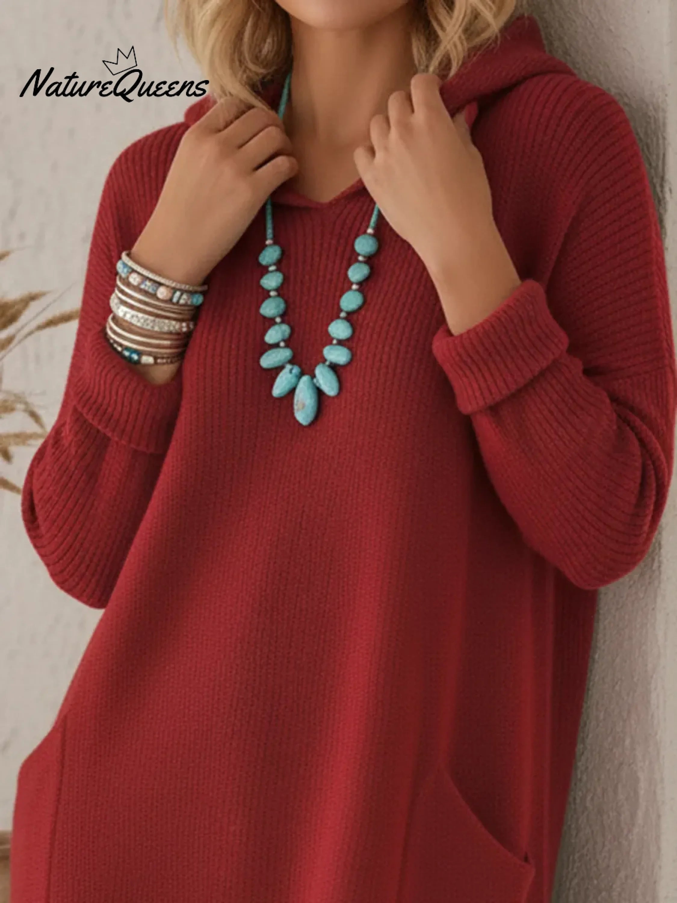 Fioranelle - Soft Hoodie Jumper with Pockets