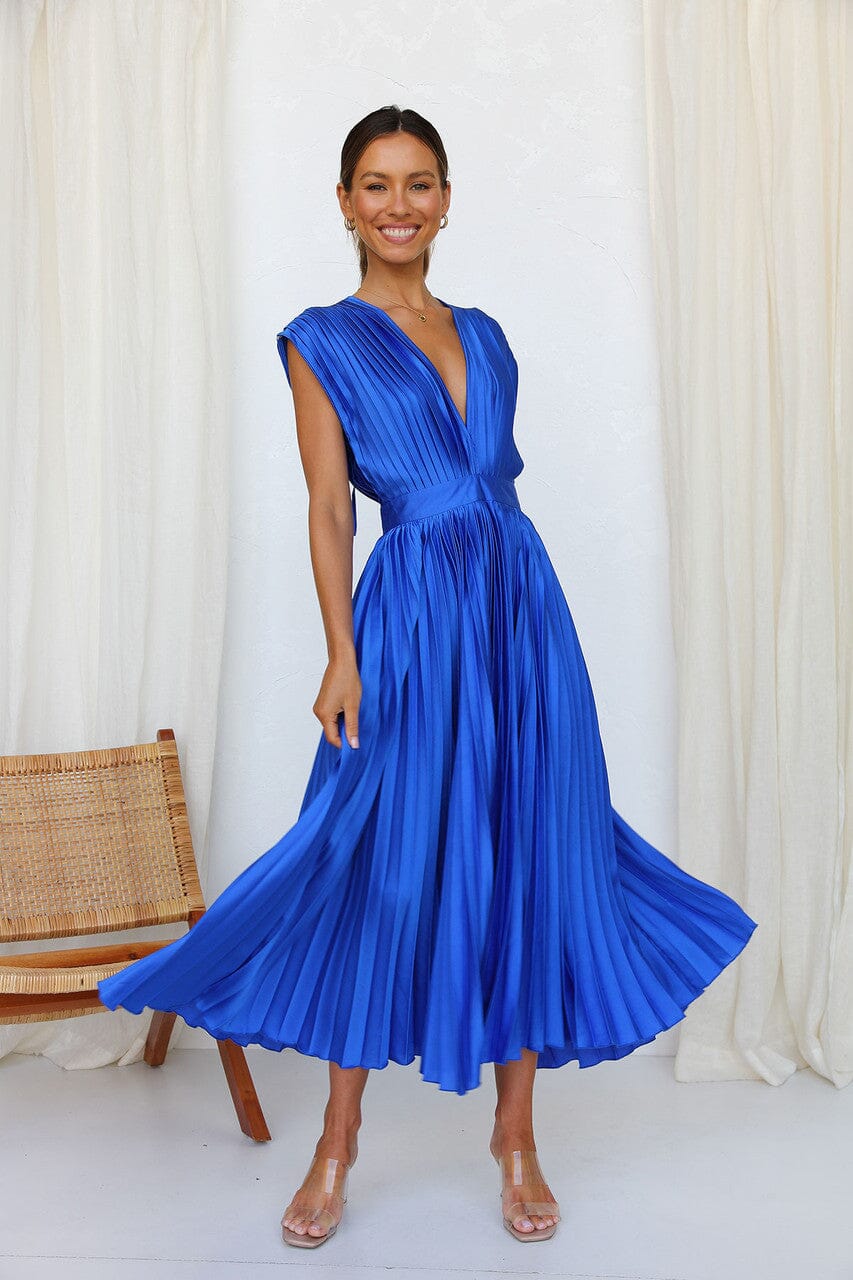 Solenne™ - Elegant Midi Dress